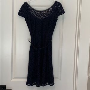 White House Black Market Navy Dress